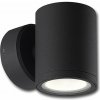 McLED LED svietidlo Verona R, 7 W, 3000 K, IP65, čierna farba