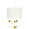 TEXTILOMANIE Dětský lustr STARS and CLOUDS (174300B)