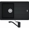 Franke BFG 611-78 onyx + Franke FC 9541.071 NOVARA PLUS onyx