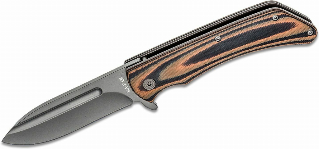 KA-BAR MARK 98 Flipper, /Brown G10 Handles KB-3066