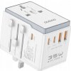 Cestovný adaptér Nabíjačka Dudao A35Pro 35W EU UK AUS US 3x USB-C 2x USB-A