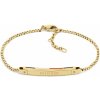Tommy Hilfiger Slušivý pozlátený náramok Linear 2780953