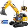 Diaľkovo ovládaný rýpadlo Materiál zliatiny 1:20