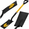VRCPRO Rýľ hranatý s násadou 86 cm