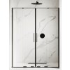 New Trendy Smart Black sprchové dvere 160 cm posuvné čierna matná/priehľadné sklo EXK-4121