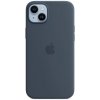Apple iPhone 14+ Silicone Case with MS - Storm Blue -MW503ZM/A