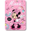 FARO Fleecová / fleece deka Minnie Mouse Boom 100x140