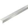 Arcansas Schodová lišta DECORGRALL alu strieborná elox 25 x 20 x 1000 mm