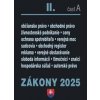 Zákony II A/2025 - Obchodné a občianske právo