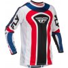 dres LITE, FLY RACING - USA 2026 (červená/bílá/modrá, vel. XL)