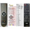 Diaľkový ovládač General ECG XENON D444, D555, D556, D666, D999, D999DVB-T