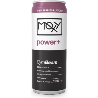 MOXY power+ Energy Drink 330 ml - GymBeam