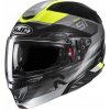 MOTOCYKLOVÁ PRILBA HJC RPHA91 MADAL BLACK YELLOW (XL)