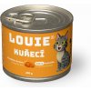 Konzerva LOUIE kuracie, prebiotika 200g pre mačky