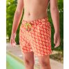 Detské plavky Sea'sons Geometric Amber Peach 134