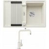 Blanco ADIRA 45 S biela soft s excentrom 527590 + Blanco MILI biela soft 527461