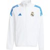 Adidas Real Madrid bunda biela detská 2025-2026