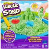 Kinetic Sand - Kinetický piesek Zelený s 3 formičkami, váha 454 gramov