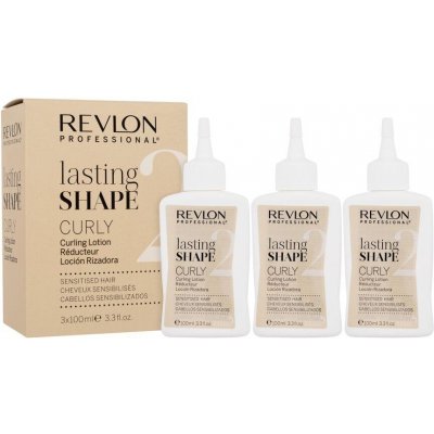 Revlon Professional Lasting Shape Curly Curling Lotion (W) 3x100ml, Pre podporu vĺn Sensitised Hair 2