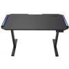 COUGAR stůl E-DEIMUS RGB electric 1223.8 x 605 x 720-1150mm 2x USB 3.0 & USB-C