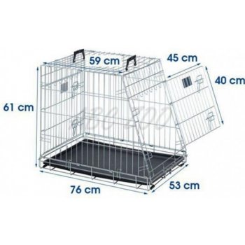 Savic Dog Residence Mobil Klietka 76 x 54 x 62 cm