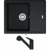 Franke BFG 611-62 onyx + Franke FC 9547.071 NOVARA PLUS onyx