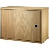String Komoda String Cabinet with swing door, oak