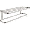 GROHE Selection polička na uteráky s držiakom na uterák, dĺžka 596 mm, Supersteel, 41066DC0