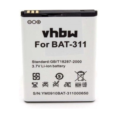 VHBW Bateria pre Acer Liquid Z200 1400mAh