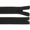 Špirálový zips šírka 5 mm dĺžka 125 cm, 150 cm - (150 cm) čierna