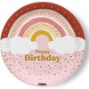 Grabo Taniere papierové Boho Birthday 22,7 cm 8 ks