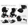 Moon Trojkombinácia PIÚ Maxi set s bázou Black chrome Black chrome ONYX BLACK 2025