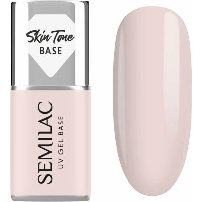 Semilac UV Gel Base Skin Tone Base podkladový lak pre gélové nechty odtieň Écru 7 ml
