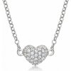 Sofia Strieborný náhrdelník so srdiečkom CONZB100213