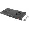 Lanberg 19'' 1U rackový ventilačný panel AK-1502-B