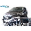 Deflektory - Protiprievanové plexi VW Tiguan 5D od 2016 (+zadné)