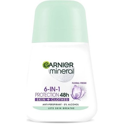 GARNIER Mineral Protection Floral 48H Roll-On Antiperspirant 50 ml