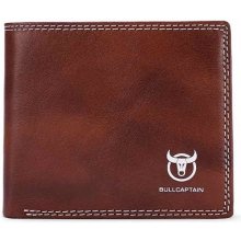 Bullcaptain elegantná kožená peňaženka Marcien BULLCAPTAIN QB032s2 hnědá