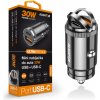 Aligator mini nabíjačka do auta Power Delivery 30W, USB-C + USB-A