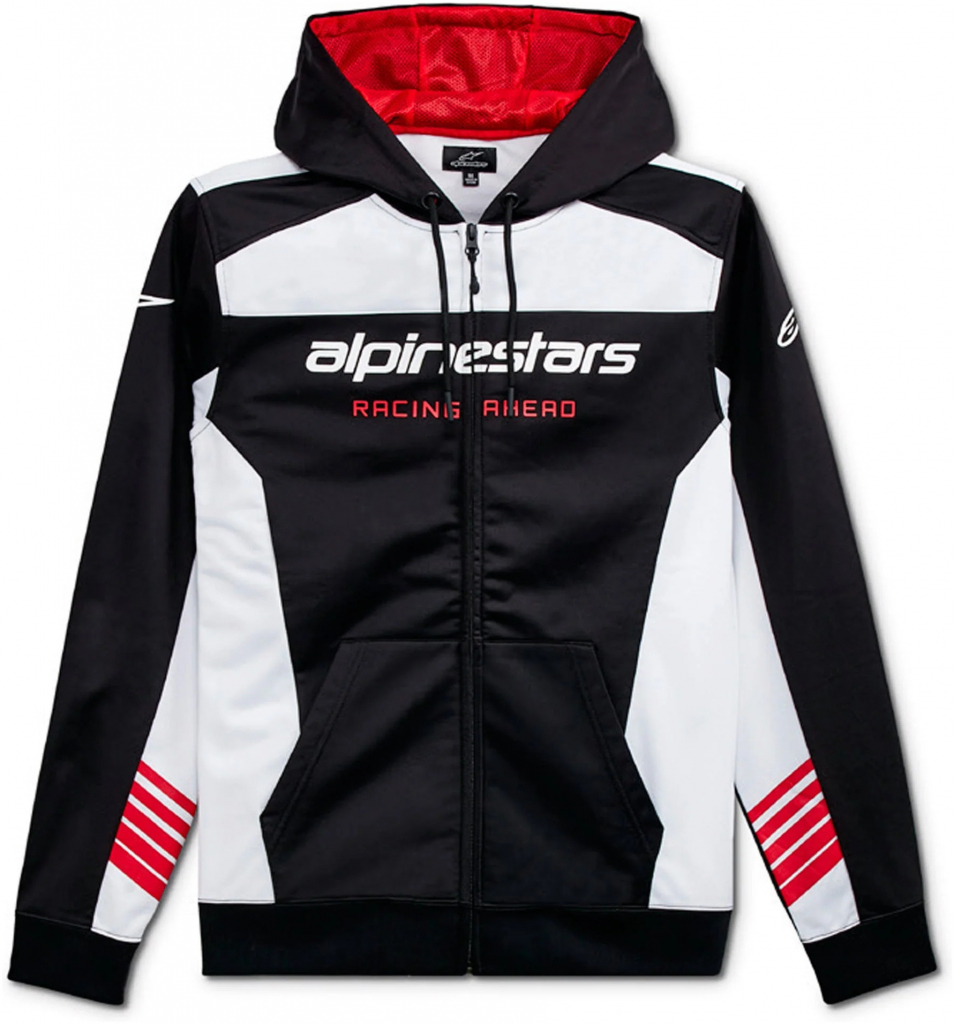 Alpinestars mikina SESSIONS LXE Zip black/white