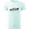 Karate Evolúcia - kop - Klasické pánske tričko vyššej gramáže - XL ( Frost )