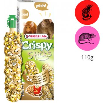 Versele-Laga Maškrta Crispy Sticks potkan myš kukurica a oriešky 2ks 110 g