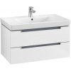 Villeroy & Boch Subway 2.0 skrinka 78x44.9x52 cm závesná kúpeľňová skrinka pod umývadlo biela A69600DH