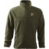 Bontis Fleecová mikina s výšivkou Diviak - Military | 2XL