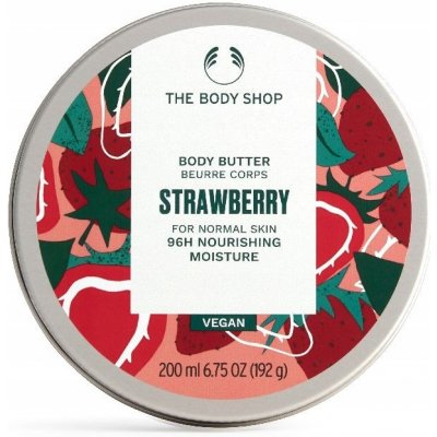 The Body Shop Strawberry telové maslo pre normálnu pokožku 200 ml