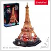 CUBICFUN 3D puzzle svítící Eiffelova věž 51 ks