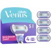 Gillette Venus Deluxe Smooth Swirl Náhradné hlavice pre dámsky holiaci strojček, Venus holiace strojčeky pre ženy