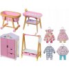 Zapf Creation BABY born Mini Exkluzívna škandinávska súprava nábytku pre bábiky