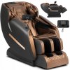 Masážne relaxačné kreslo s masážou Relax Moderný hnedý VX MAX
