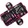 Sada náradia SIXTOL SX3021 HOME PINK BAG 120ks